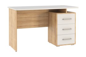 Стол компьютерный 1200 Лайт-2 дуб сонома/белый в Урае - uraj.mebel-tymen.ru | фото