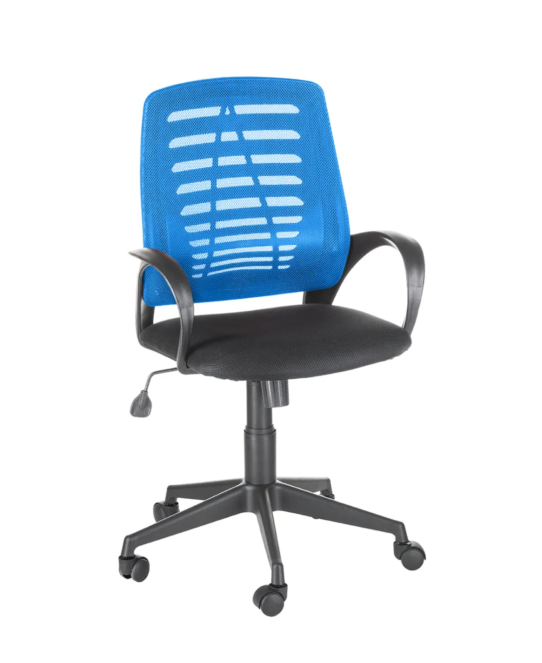 Кресло Ирис TW- синяя/TW-черн в Урае - uraj.mebel-tymen.ru | фото