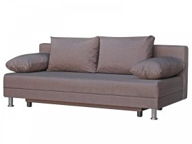 Диван Комфорт без подлокотников 4 подушки балтик битер в Урае - uraj.mebel-tymen.ru | фото