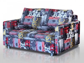 Диван Реал 120 с подлокотниками мьюзик в Урае - uraj.mebel-tymen.ru | фото