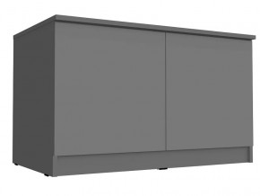 Антресоль-тумба Челси Графит в Урае - uraj.mebel-tymen.ru | фото