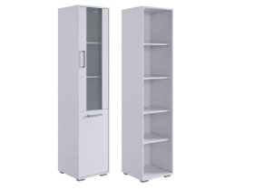 Стеллаж Лайт-2 белый/белый в Урае - uraj.mebel-tymen.ru | фото