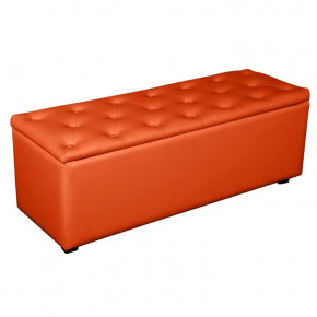 Банкетка Монако-2 (оранжевый) в Урае - uraj.mebel-tymen.ru | фото
