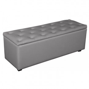 Банкетка Монако-2 (серый) в Урае - uraj.mebel-tymen.ru | фото