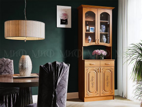 Буфет 2-х створчатый Лиза-2 Ольха матовый в Урае - uraj.mebel-tymen.ru | фото