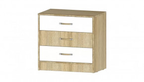 Детская Буратино Комод сонома/белый в Урае - uraj.mebel-tymen.ru | фото