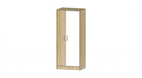 Детская Буратино Шкаф для одежды сонома/белый в Урае - uraj.mebel-tymen.ru | фото