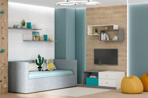 Детская Клео ОК-6, графит, миндаль, океан Диал в Урае - uraj.mebel-tymen.ru | фото