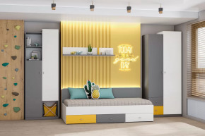 Детская Клео С-1, графит, миндаль, солнечный Диал в Урае - uraj.mebel-tymen.ru | фото