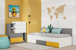 Детская Клео С-4, графит, миндаль, солнечный Диал в Урае - uraj.mebel-tymen.ru | фото