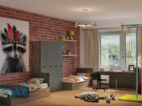 Детская Наоми графит нубук в Урае - uraj.mebel-tymen.ru | фото