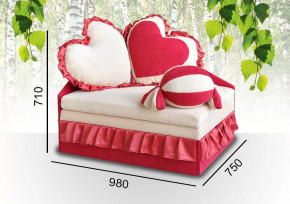 Детский Диван-Кровать Нежность в Урае - uraj.mebel-tymen.ru | фото