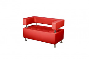 Диван 2-х местный Рейли (красный) в Урае - uraj.mebel-tymen.ru | фото