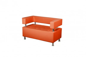Диван 2-х местный Рейли (оранжевый) в Урае - uraj.mebel-tymen.ru | фото
