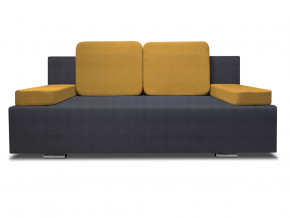 Диван Анри Shaggy Grafit-Shaggy Mustard кат. 2 в Урае - uraj.mebel-tymen.ru | фото