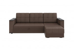 Диван АТЛАНТ угловой без столика Марика чёрный в Урае - uraj.mebel-tymen.ru | фото