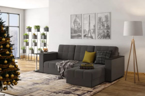 Диван АТЛАНТ угловой со столиком Neo 10 шоколад в Урае - uraj.mebel-tymen.ru | фото