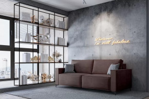 Диван-кровать "Кляйн" дымчато-розовый в Урае - uraj.mebel-tymen.ru | фото