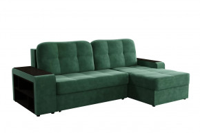 Диван-кровать угловой Дубай Модель 011 Велюр Ультра форест в Урае - uraj.mebel-tymen.ru | фото
