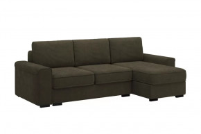 Диван-кровать угловой "Леон" хаки в Урае - uraj.mebel-tymen.ru | фото