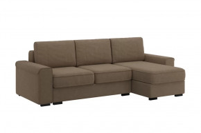 Диван-кровать угловой "Леон" песчаный в Урае - uraj.mebel-tymen.ru | фото