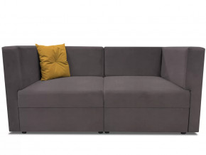 Диван модульный прямой Бергамо две секции Dream Grey кат. 3 в Урае - uraj.mebel-tymen.ru | фото