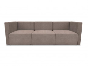 Диван модульный прямой Бергамо три секции Savana Plus Mocca кат. 1 в Урае - uraj.mebel-tymen.ru | фото