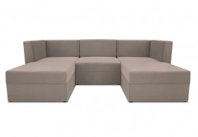 Диван модульный угловой Бергамо пять секций Dream beige кат. 3 в Урае - uraj.mebel-tymen.ru | фото