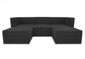 Диван модульный угловой Бергамо пять секций Dream Grafit кат. 3 в Урае - uraj.mebel-tymen.ru | фото