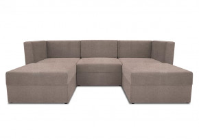 Диван модульный угловой Бергамо пять секций Savana plus Mocca кат. 1 в Урае - uraj.mebel-tymen.ru | фото
