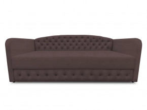 Диван-софа Гарвард-2 с каретной стяжкой Bingo Chocolate кат.1 в Урае - uraj.mebel-tymen.ru | фото