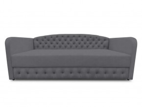 Диван-софа Гарвард-2 с каретной стяжкой Bingo Grafit кат.1 в Урае - uraj.mebel-tymen.ru | фото