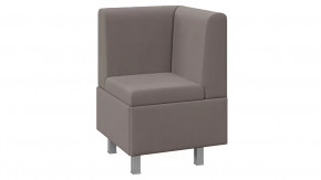 Диван угловой «Каир» Исп.2 Велюр Camaro 05 (мокко) в Урае - uraj.mebel-tymen.ru | фото