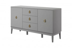 Фарго Комод 2 двери 3 ящика Антрацит в Урае - uraj.mebel-tymen.ru | фото