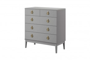 Фарго Комод 5 ящиков 890 Антрацит в Урае - uraj.mebel-tymen.ru | фото