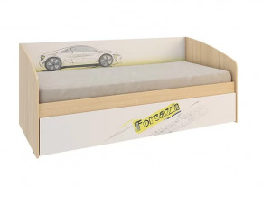 Кровать Форсаж (Софа) дуб сонома/белый в Урае - uraj.mebel-tymen.ru | фото