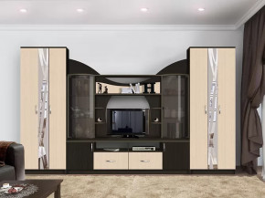 Гостиная Аллегро, вариант 5, венге Linum/дуб белфорт в Урае - uraj.mebel-tymen.ru | фото