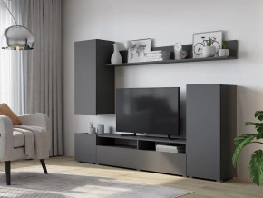 Гостиная Лира ЛДСП серый графит в Урае - uraj.mebel-tymen.ru | фото