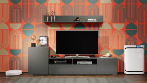 Гостиная «Сильвия» Серый в Урае - uraj.mebel-tymen.ru | фото