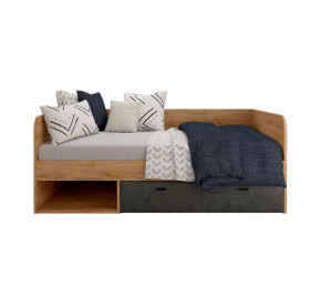 GRACE кровать LOZ90 (Дуб наварра/Графит) в Урае - uraj.mebel-tymen.ru | фото