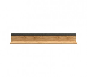 GRACE полка POL140 (Дуб наварра/Графит) в Урае - uraj.mebel-tymen.ru | фото