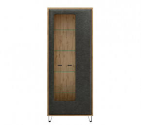 GRACE шкаф REG2W (Дуб наварра/Графит) в Урае - uraj.mebel-tymen.ru | фото