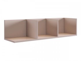 Полка навесная 2 Рич кашемир в Урае - uraj.mebel-tymen.ru | фото