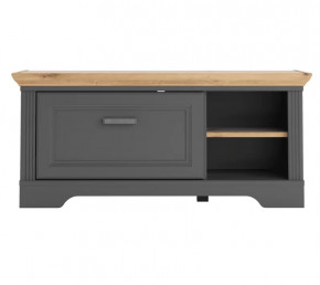 JASMIN тумба KOM1S (Графит/ Дуб артизан ) в Урае - uraj.mebel-tymen.ru | фото