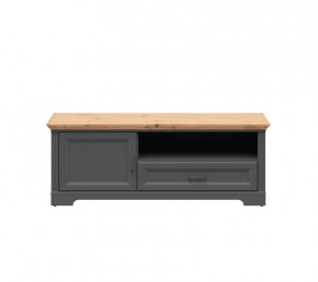 JASMIN тумба RTV1D1S (Графит/ Дуб артизан) в Урае - uraj.mebel-tymen.ru | фото