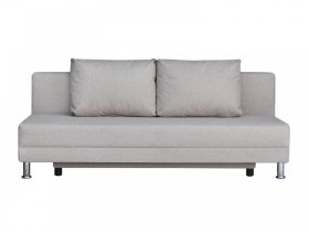 Диван Комфорт Лайт без подлокотников 2 подушки кэмел в Урае - uraj.mebel-tymen.ru | фото