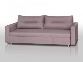 Диван Комфорт с прямыми подлокотниками латте в Урае - uraj.mebel-tymen.ru | фото