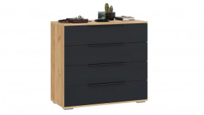 Комод «Джоли» Дуб Крафт золотой, Графит матовый в Урае - uraj.mebel-tymen.ru | фото