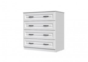 Комод "Кантри" 4 ящика, белый в Урае - uraj.mebel-tymen.ru | фото