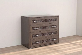 Комод Кэт-4 4 ящика Венге Диал в Урае - uraj.mebel-tymen.ru | фото